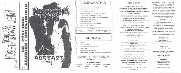 Abreast – Split Tape 99 (2020) Cassette Album