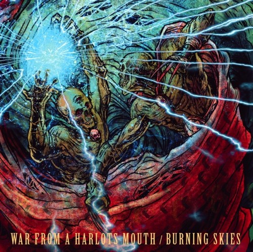Burning Skies – War From A Harlots Mouth / Burning Skies (2022) Vinyl 7″ EP