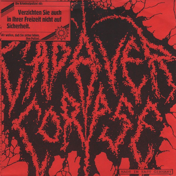 Cadaver Corpse – Live Chaos (2022) Vinyl 7″