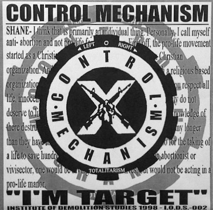 Control Mechanism – “I’m Target” (1998) Vinyl 7″
