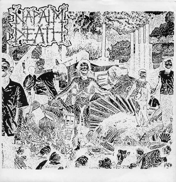 Napalm Death – Live (1989) Vinyl 7″ EP