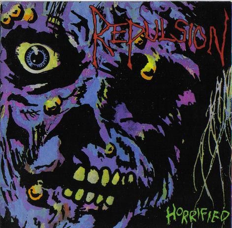 Repulsion – Horrified (1989) CD Album Reissue