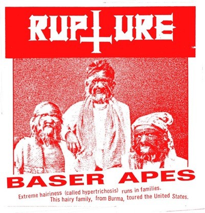 Rupture – Baser Apes (1993) Vinyl 7″ EP